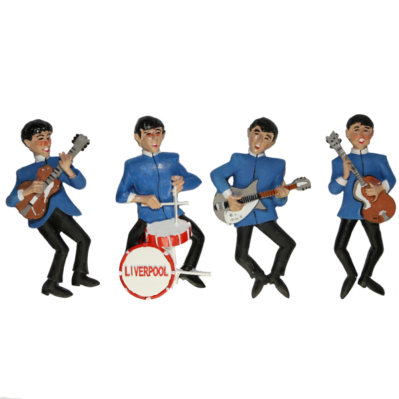 Beatles Magnets - Blue