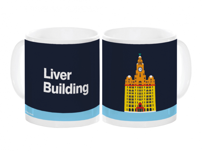 Liverpool Liver Building Mug