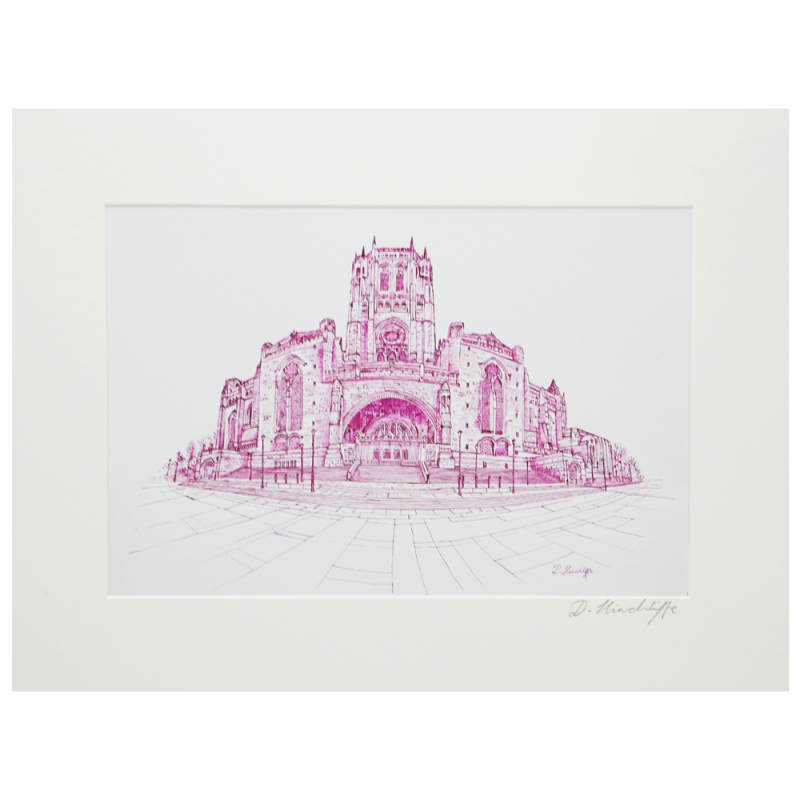 Anglican Cathedral Print - Dominic Hinchliffe