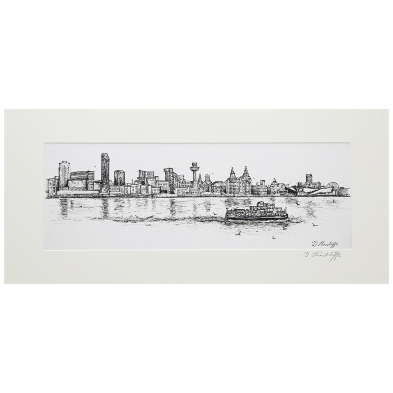 Liverpool Waterfront Print - Dominic Hinchliffe