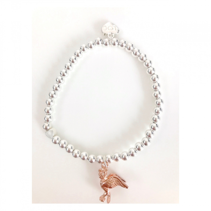 Liver Bird Bracelet - Rose Gold