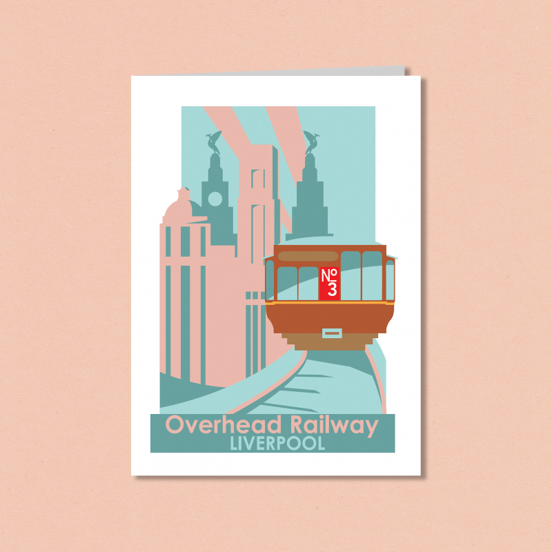 Liver Building & Railway Card