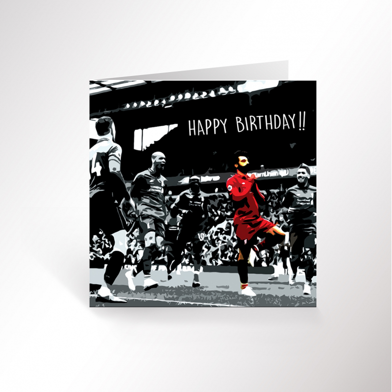 Mo Salah Card - Happy Birthday
