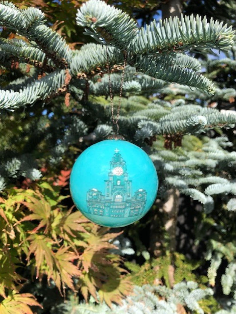Liverpool Christmas Bauble - Liver Building