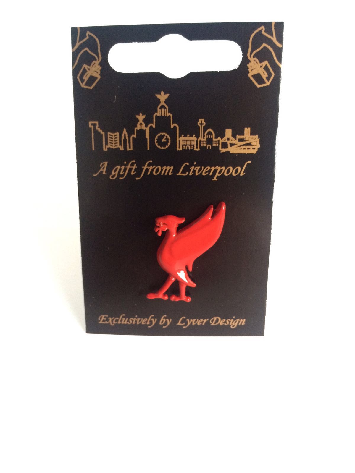 Liverbird Pin - Red