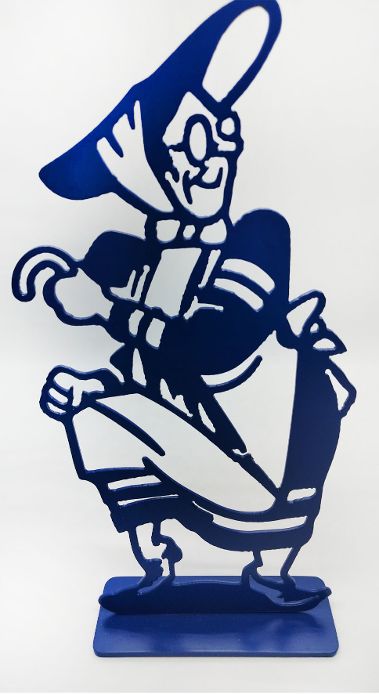 Toffee Lady Metal Art
