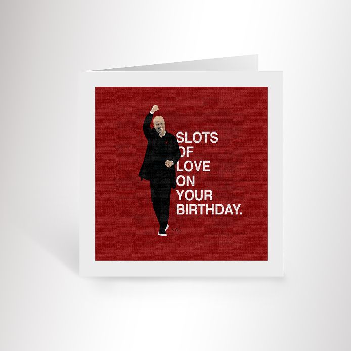 Slot Birthday Card